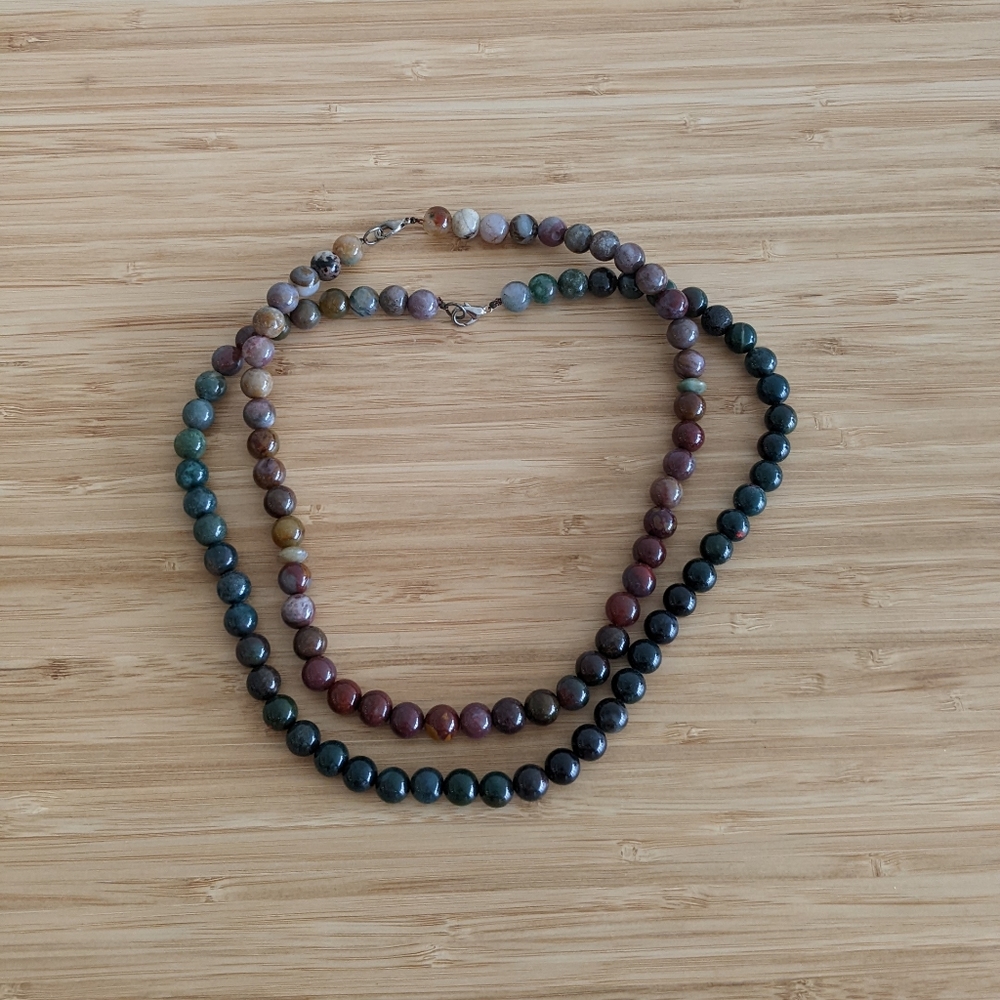 Real Stone Necklaces